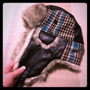 Fur hat new without tags